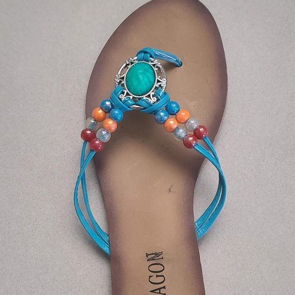 Colorful Paragon Summer Sandals - Picture 3 of 7